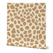 giraffe spot fabric neutral nursery safari animals design