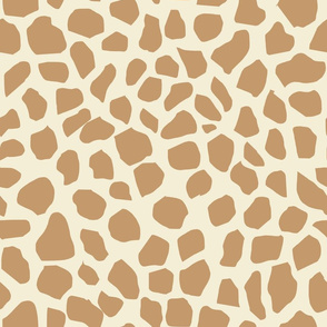 giraffe spot fabric neutral nursery safari animals design