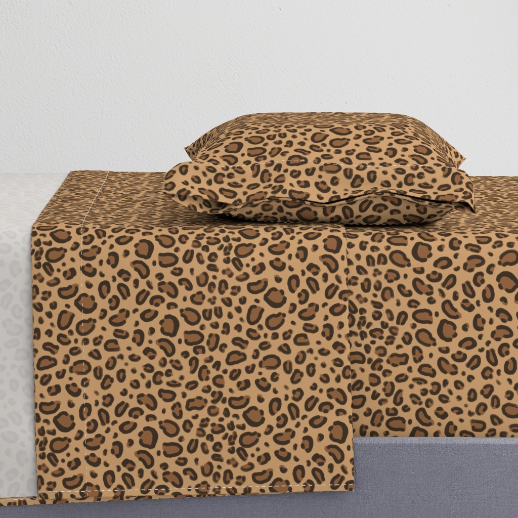 leopard print fabric safari animals nursery fabric baby design neutral