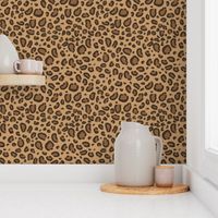 leopard print fabric safari animals nursery fabric baby design neutral