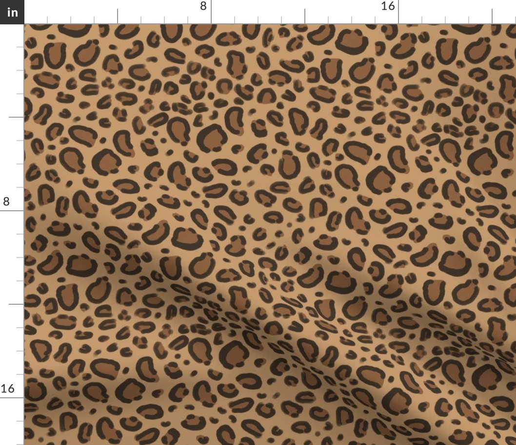 leopard print fabric safari animals nursery fabric baby design neutral