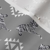 zebra fabric safari animals fabric nursery baby design grey