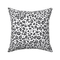 leopard print fabric safari animals nursery fabric baby design grey