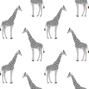 giraffe fabric safari animals nursery fabric baby nursery grey