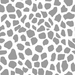 giraffe spot fabric grey nursery safari animals design