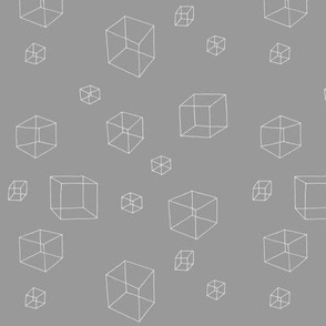 Constellation of Cubes (gray)