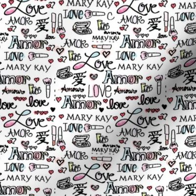 Mary Kay Inspired Fabric Pattern