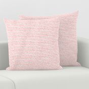 Strokes and stripes abstract scandinavian style brush design girls pastel pink XS