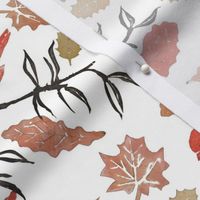 Design bird, bird, autumn impressions, autumn design bird branches leaves