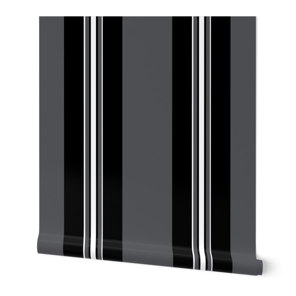 Arrangement in Black and White Stripes