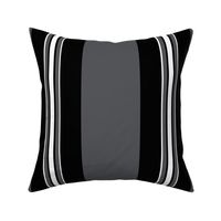 Arrangement in Black and White Stripes