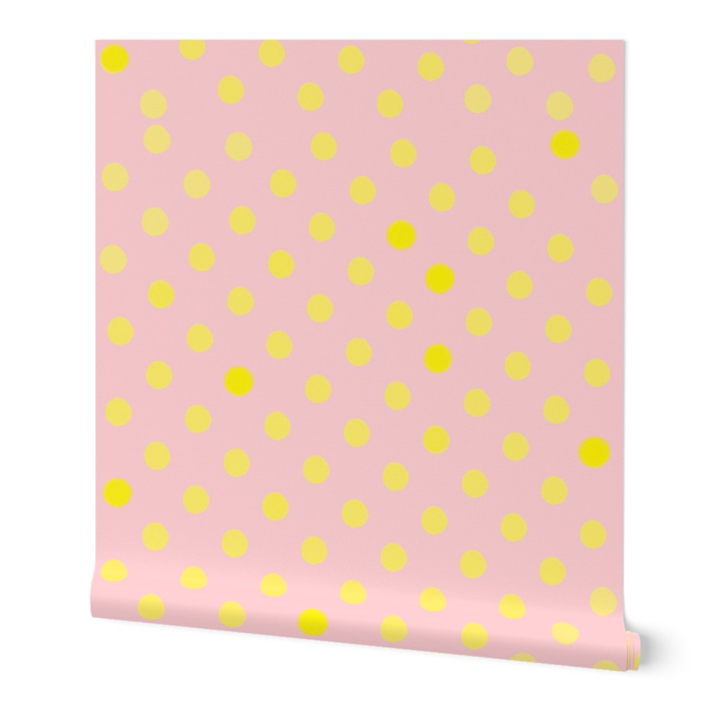 Yellow Polka dots