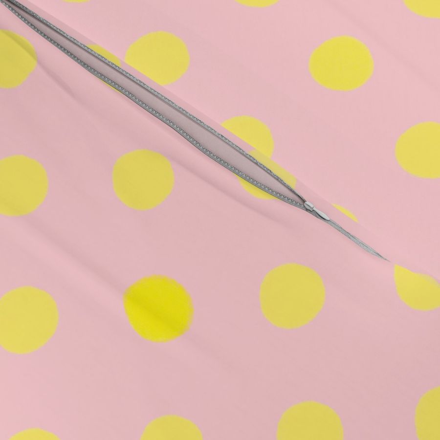 Yellow Polka dots