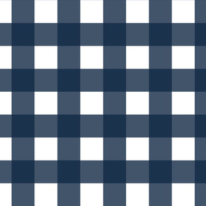 buffalo check pattern navy