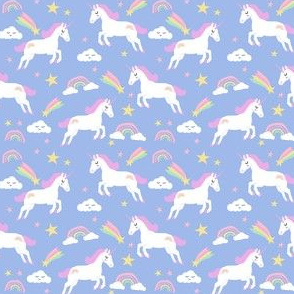 pastel unicorn fabric cute girls unicorns