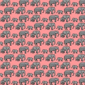 Pink Elephant Family 