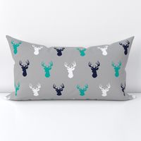 Deer - custom teal