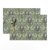 Octopus-Damask - Lt. Green