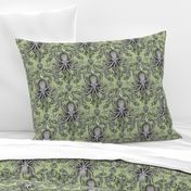 Octopus-Damask - Lt. Green