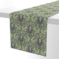 Octopus-Damask - Lt. Green