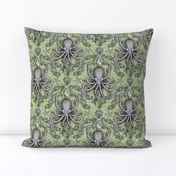 Octopus-Damask - Lt. Green