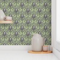 Octopus-Damask - Lt. Green