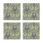 Octopus-Damask - Lt. Green