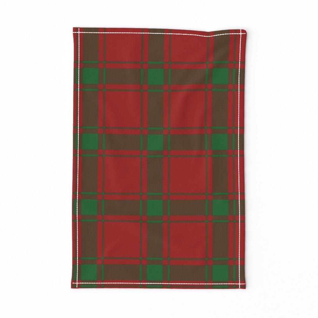 Middleton / MacDonald of Sleat tartan from 1700s, 6"