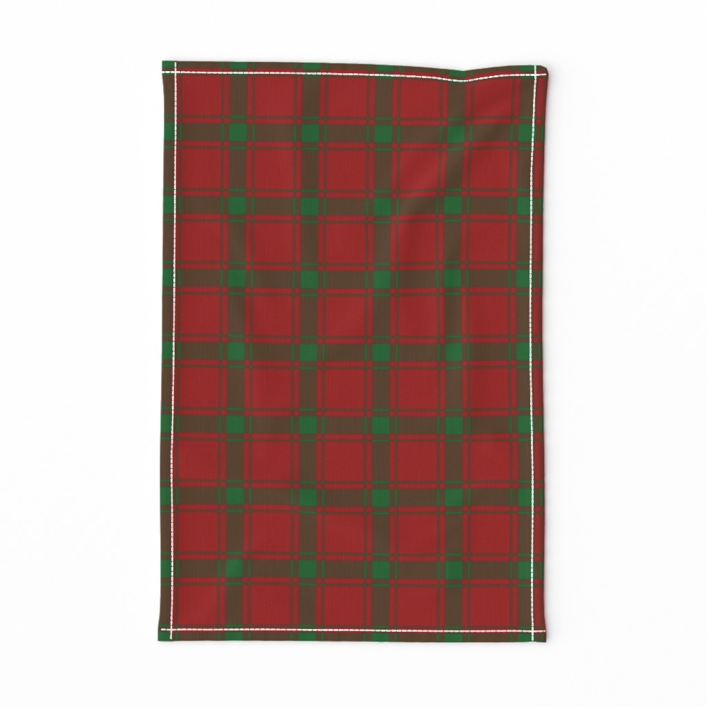 Middleton / MacDonald of Sleat tartan from 1700s, 3"