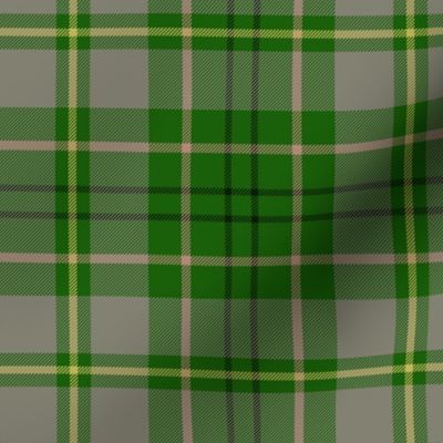 Taylor family tartan, 6" weathered grey/green