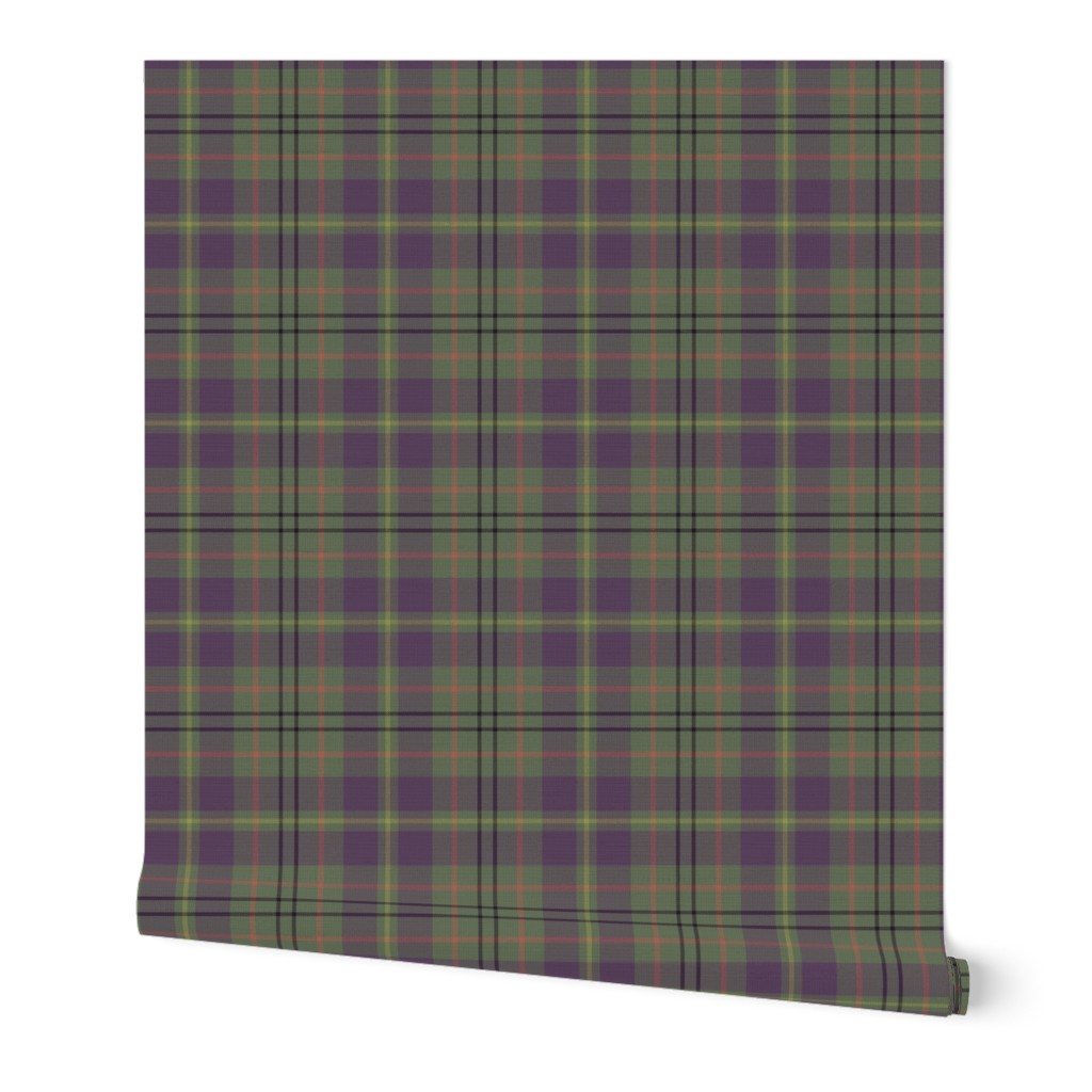 Taylor family tartan, 6" weathered mauve