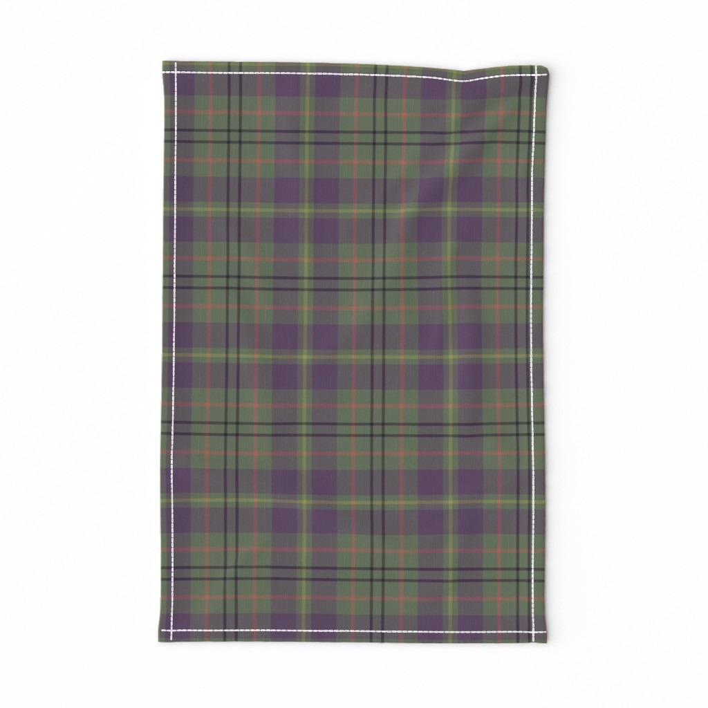 Taylor family tartan, 6" weathered mauve