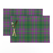 Taylor family tartan, 6" purple