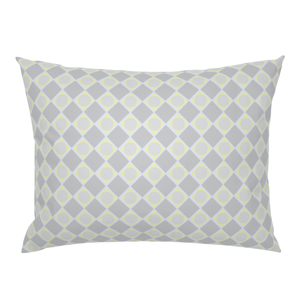 Diamonds and Pearls Geometric_muted blue