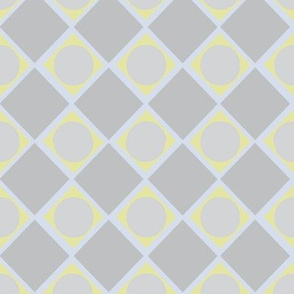 Diamonds and Pearls Geometric_muted blue