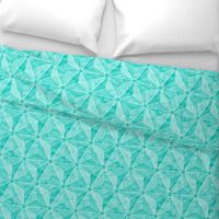 Geodesic Palm Turquoise