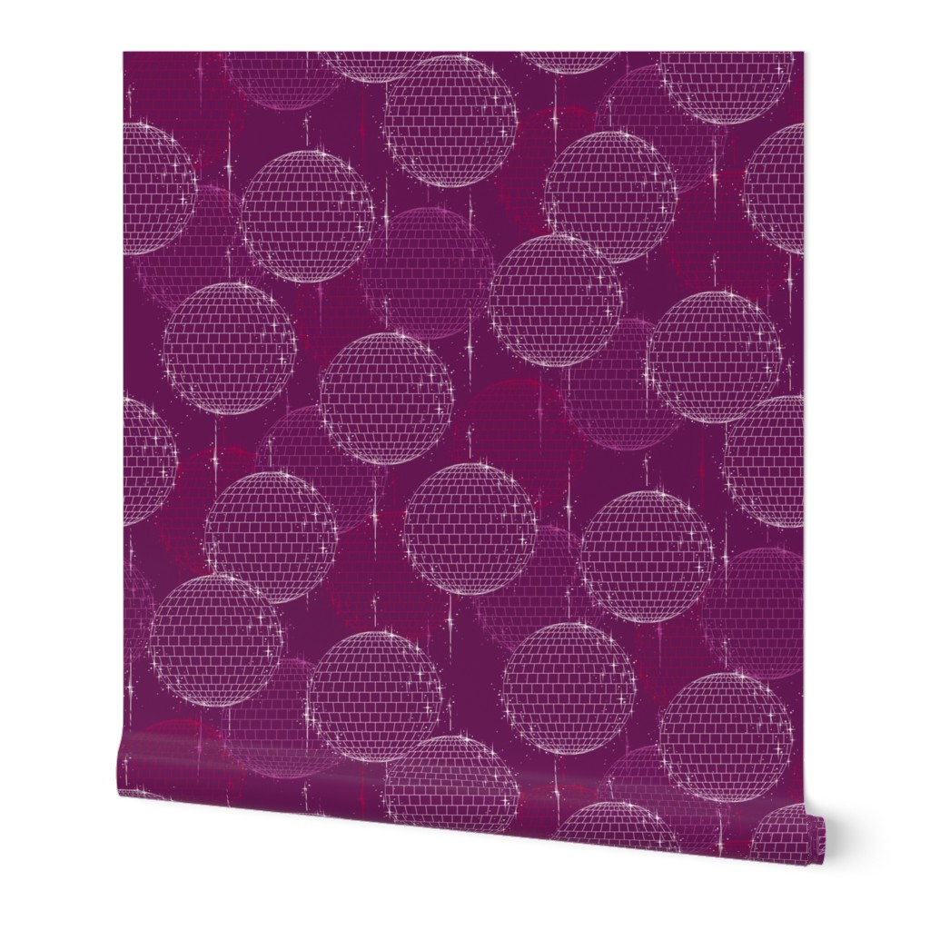 Disco Ball - Plum