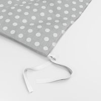 Small white polka dots on very dark gray by Su_G