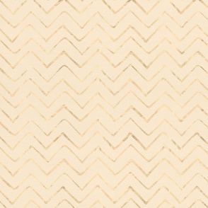 Peach Chevron | Woodland Watercolor