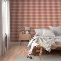 Gingham in red and yellow  and blue :  Geodesic_balance