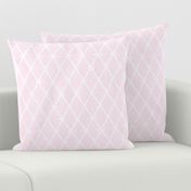 Pale Rose Pink Lattice