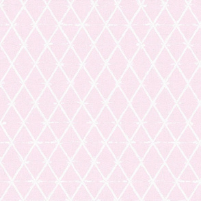 Pale Rose Pink Lattice