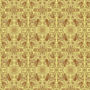 Yellow Sand folk pattern