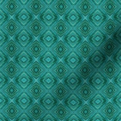 LTG - Liquid Teal Diamond Brocade