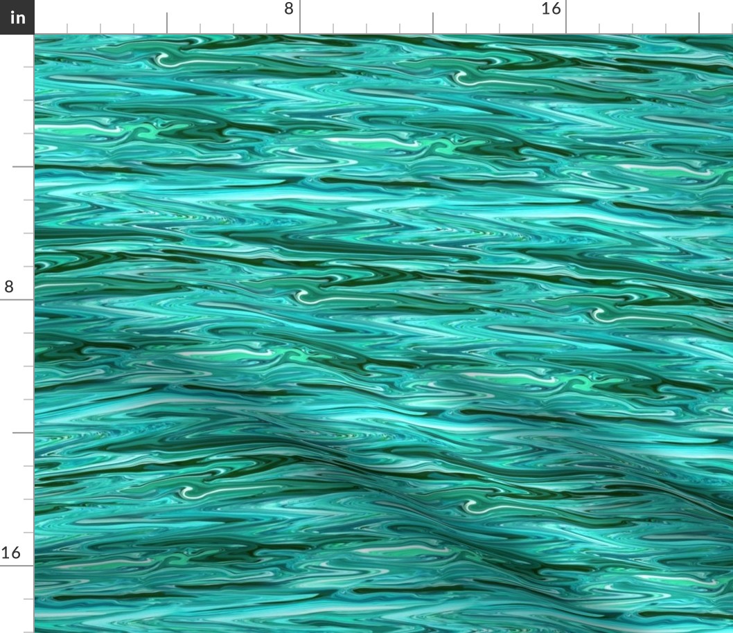 LCT - Liquid Crystalline Teal, CW small