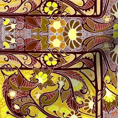 A Stained Glass Case of Paisley Sunshine