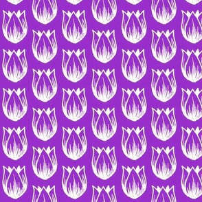 Doodle Tulip - Purple