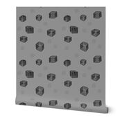 Things in Cubes (solids) (gray)