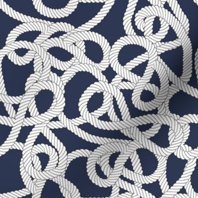 Nautical Rope Knots in Navy