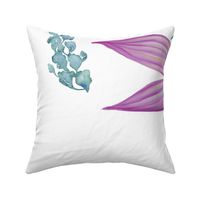 56"x72" Lilac Mermaid